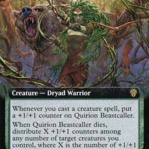 Dominaria United - 417 - Quirion Beastcaller - Rare - G - Foil