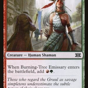 Double Masters 2022 - 189 - Burning-Tree Emissary - Common - RG - Foil