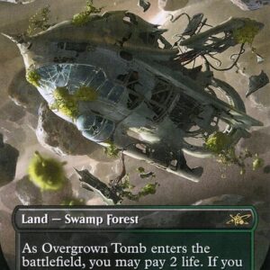 Unfinity - 284 - Overgrown Tomb - Rare - C - Foil