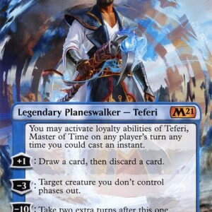 Core Set 2021 - 281 - Teferi, Master of Time - Mythic - U - Foil (Front)