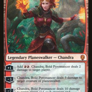 Dominaria - 275 - Chandra, Bold Pyromancer - Mythic - R - Foil
