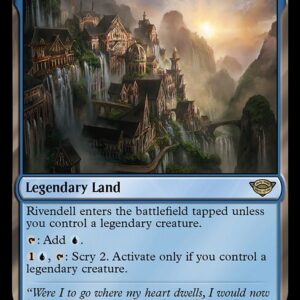 The Lord of the Rings: Tales of Middle-earth - 259 - Rivendell - Rare - C - Foil