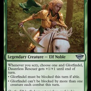 The Lord of the Rings: Tales of Middle-earth - 171 - Glorfindel, Dauntless Rescuer - Uncommon - G - Non-foil