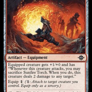 The Lost Caverns of Ixalan - 167 - Sunfire Torch - Common - R - Non-foil (Front)