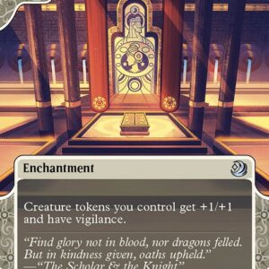 Wilds of Eldraine: Enchanting Tales - 6 - Intangible Virtue - Uncommon - W - Non-foil (Front)