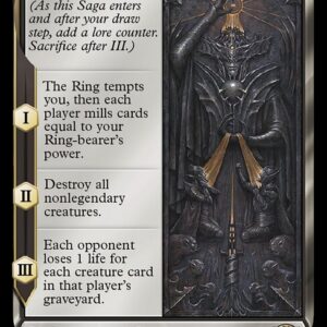 The Lord of the Rings: Tales of Middle-earth - 102 - One Ring to Rule Them All - Rare - B - Non-foil