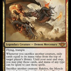 Outlaws of Thunder Junction - 226 - Rakdos, the Muscle - Mythic - BR - Non-foil