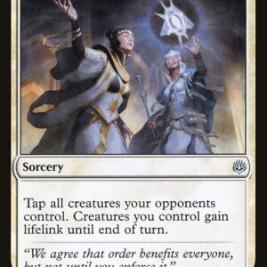 War of the Spark - 6 - Bond of Discipline - Uncommon - W - Non-foil (Front)