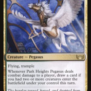 Streets of New Capenna - 211 - Park Heights Pegasus - Rare - WG - Non-foil