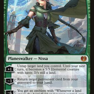 Kaladesh - 163 - Nissa, Vital Force - Mythic - G - Foil (Front)