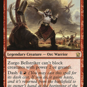 Dragons of Tarkir - 169 - Zurgo Bellstriker - Rare - R - Non-foil