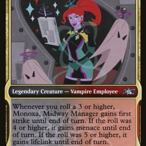 Unfinity - 265 - Monoxa, Midway Manager - Uncommon - BR - Foil