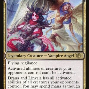March of the Machine - 222 - Drana and Linvala - Rare - WB - Non-foil