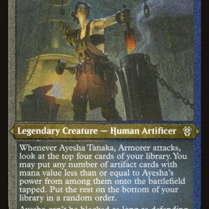 Dominaria United Commander - 51 - Ayesha Tanaka, Armorer - Rare - WU - Non-foil