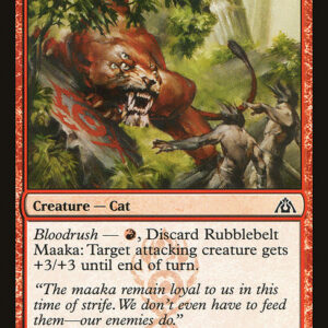 Dragon's Maze - 38 - Rubblebelt Maaka - Common - R - Non-foil (Front)