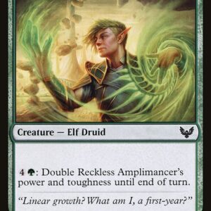 Strixhaven: School of Mages - 141 - Reckless Amplimancer - Common - G - Foil