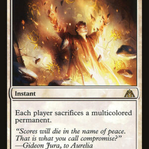 Dragon's Maze - 5 - Renounce the Guilds - Rare - W - Non-foil (Front)