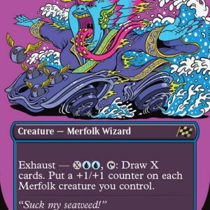Aetherdrift - 335 - Mindspring Merfolk - Rare - U - Foil