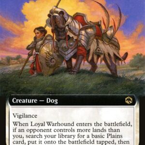Adventures in the Forgotten Realms - 363 - Loyal Warhound - Rare - W - Non-foil