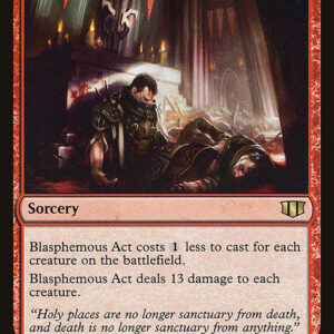 Commander 2014 - 172 - Blasphemous Act - Rare - R - Non-foil (Front)