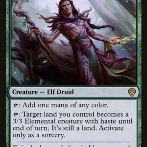 Dominaria United - 170 - Llanowar Loamspeaker - Rare - G - Foil