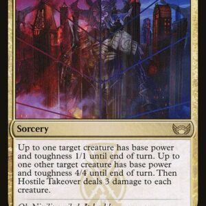 Streets of New Capenna - 191 - Hostile Takeover - Rare - Multi - Foil