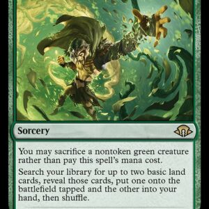 Modern Horizons 3 - 154 - Flare of Cultivation - Rare - G - Foil