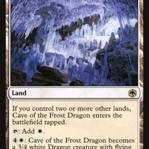 Adventures in the Forgotten Realms - 253 - Cave of the Frost Dragon - Rare - C - Non-foil
