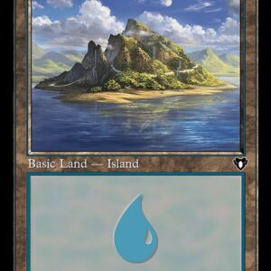 Commander Masters - 440 - Island - Common - C - Foil