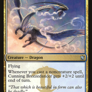 Dragons of Tarkir - 215 - Cunning Breezedancer - Uncommon - WU - Non-foil