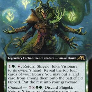 Kamigawa: Neon Dynasty - 480 - Shigeki, Jukai Visionary - Rare - G - Non-foil