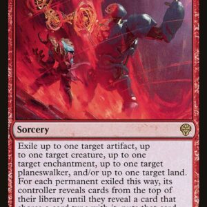 Dominaria United - 117 - Chaotic Transformation - Rare - R - Foil