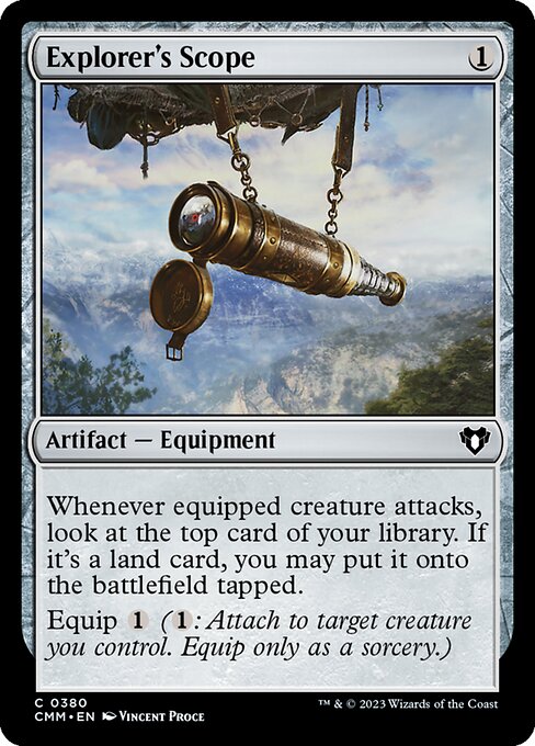 Commander Masters - 380 - Explorer's Scope - Common - C - Non-foil