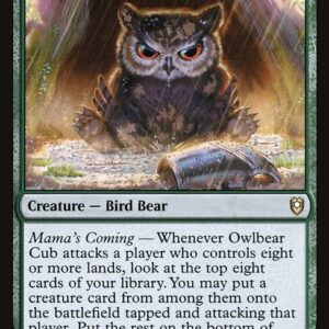 Commander Legends: Battle for Baldur's Gate - 246 - Owlbear Cub - Rare - G - Foil