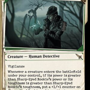 Murders at Karlov Manor - 353 - Sharp-Eyed Rookie - Rare - G - Foil