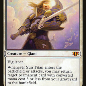 Commander 2014 - 91 - Sun Titan - Mythic - W - Non-foil (Front)