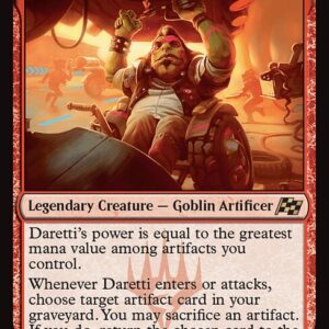 Aetherdrift - 120 - Daretti, Rocketeer Engineer - Rare - R - Foil