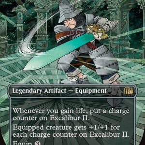 Final Fantasy - 352 - Excalibur II - Rare - C - Non-foil