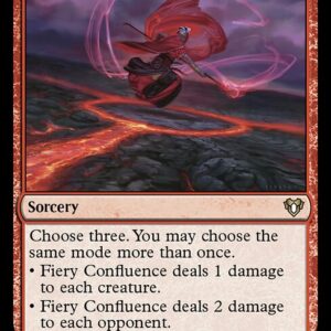 Commander Masters - 222 - Fiery Confluence - Rare - R - Non-foil
