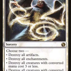 Iconic Masters - 10 - Austere Command - Rare - W - Foil