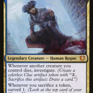 Midnight Hunt Commander - 3 - Eloise, Nephalia Sleuth - Mythic - UB - Non-foil (Front)