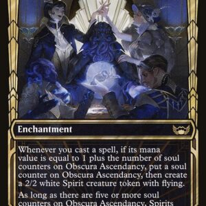 Streets of New Capenna - 322 - Obscura Ascendancy - Rare - Multi - Non-foil