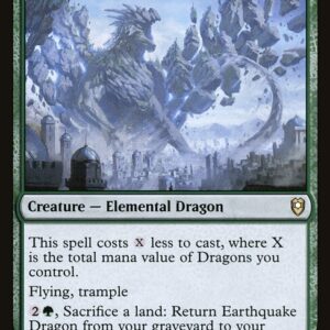 Commander Legends: Battle for Baldur's Gate - 228 - Earthquake Dragon - Rare - G - Non-foil