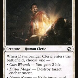 Adventures in the Forgotten Realms - 9 - Dawnbringer Cleric - Common - W - Non-foil