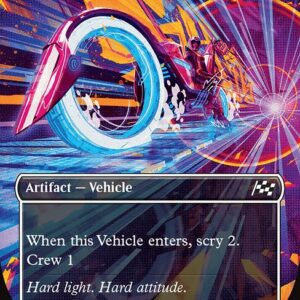 Aetherdrift - 297 - Spotcycle Scouter - Common - W - Foil