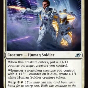 Edge of Eternities - 30 - Rayblade Trooper - Uncommon - W - Foil