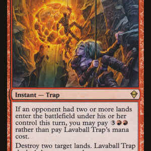 Zendikar - 135 - Lavaball Trap - Rare - R - Non-foil