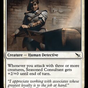 Murders at Karlov Manor - 33 - Seasoned Consultant - Common - W - Non-foil