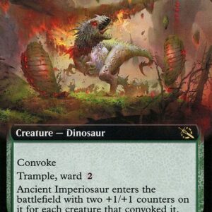 March of the Machine - 368 - Ancient Imperiosaur - Rare - G - Foil