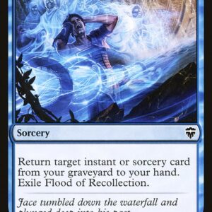 Commander Legends - 61 - Flood of Recollection - Common - U - Non-foil